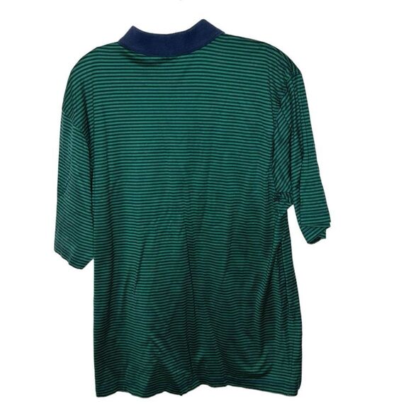 Amen Corner Masters Logo Polo Navy/Green Golf Shirt. Size Medium. - Picture 7 of 9